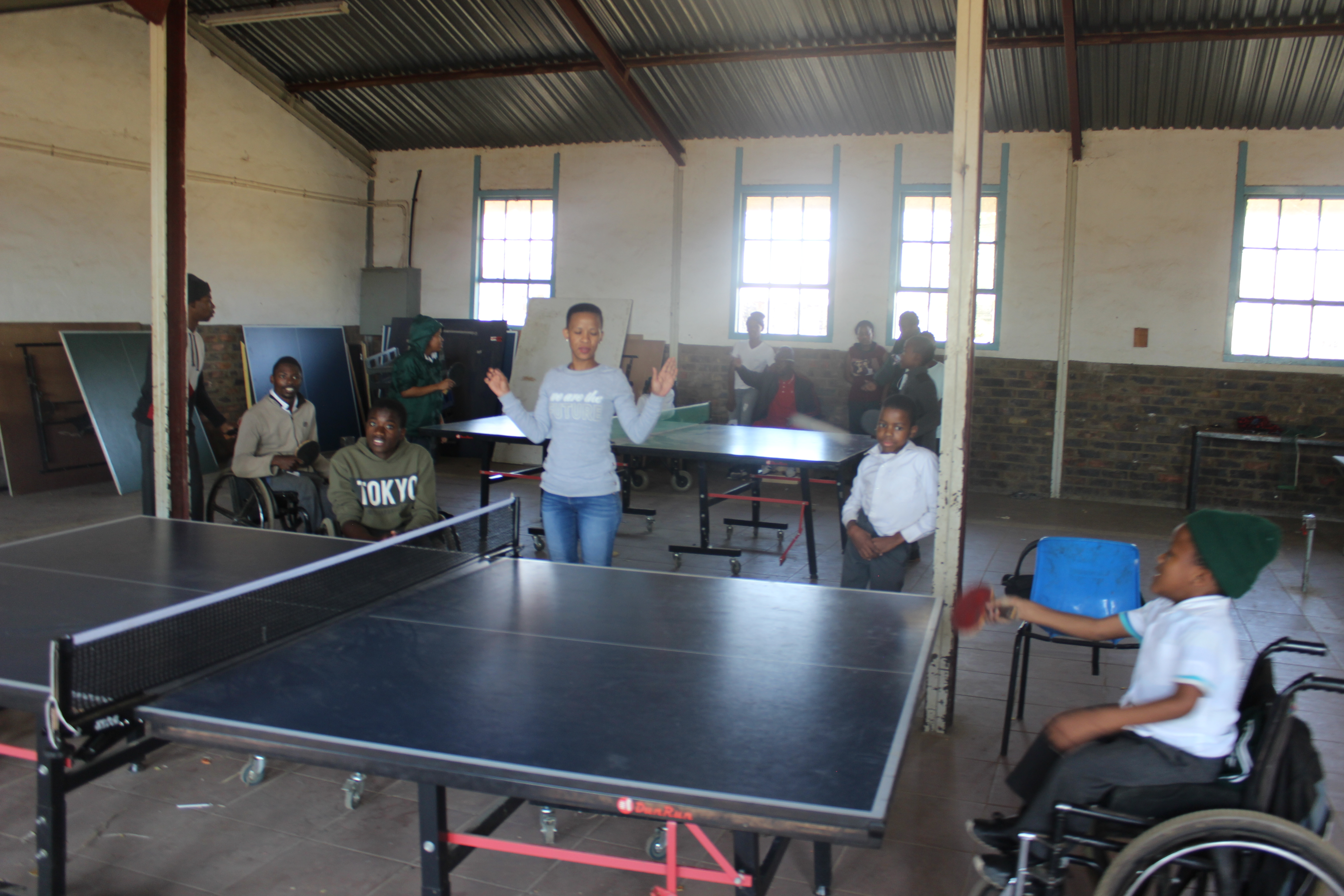 Table tennis court photo